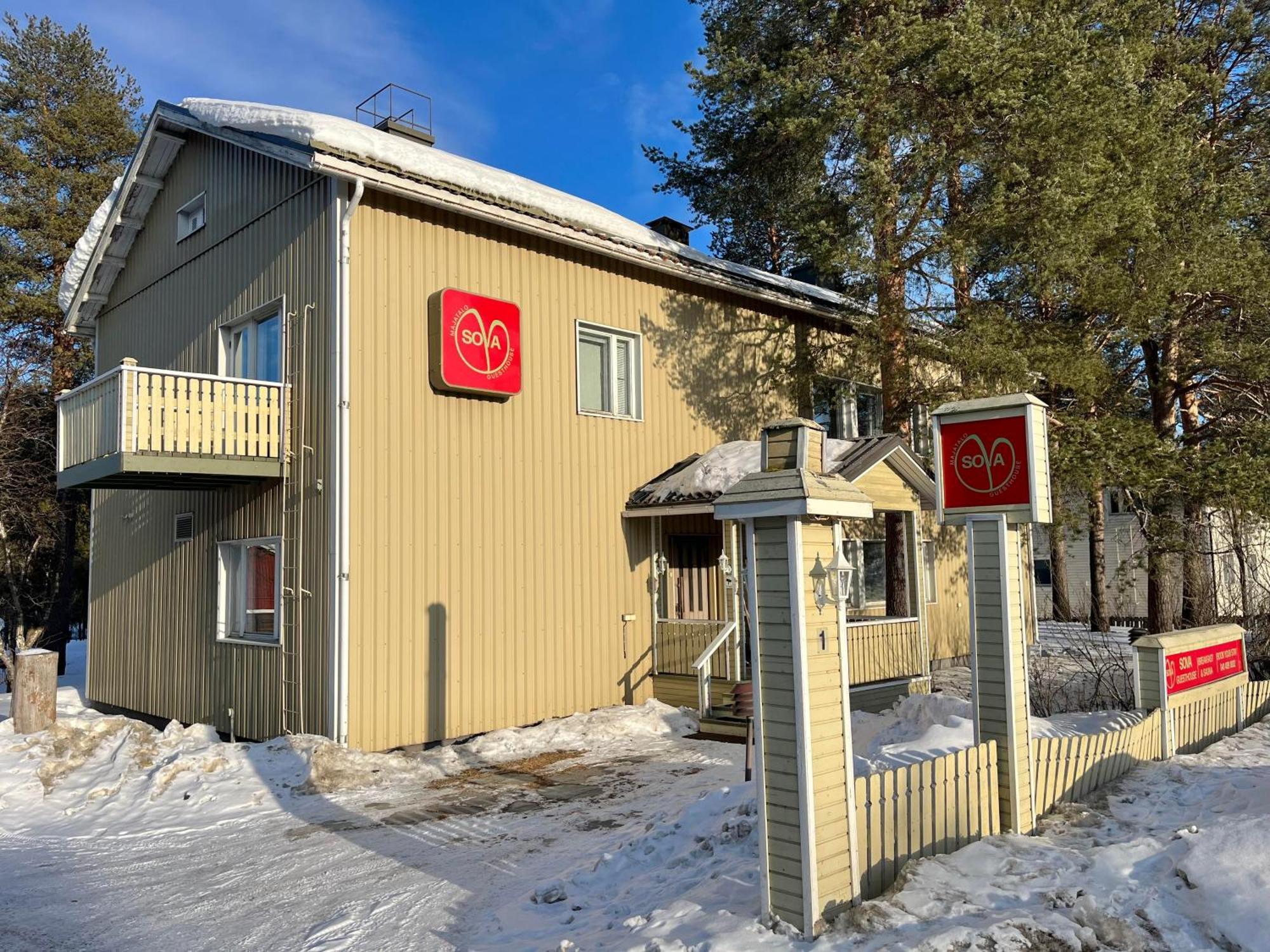 Sova Guesthouse Sodankylä Buitenkant foto